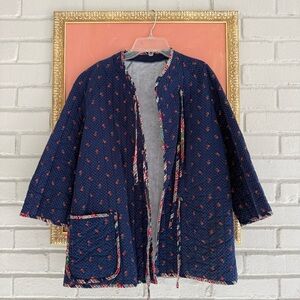 SOLD Vintage Quilted Floral Jacket - Cottagecore ❤️